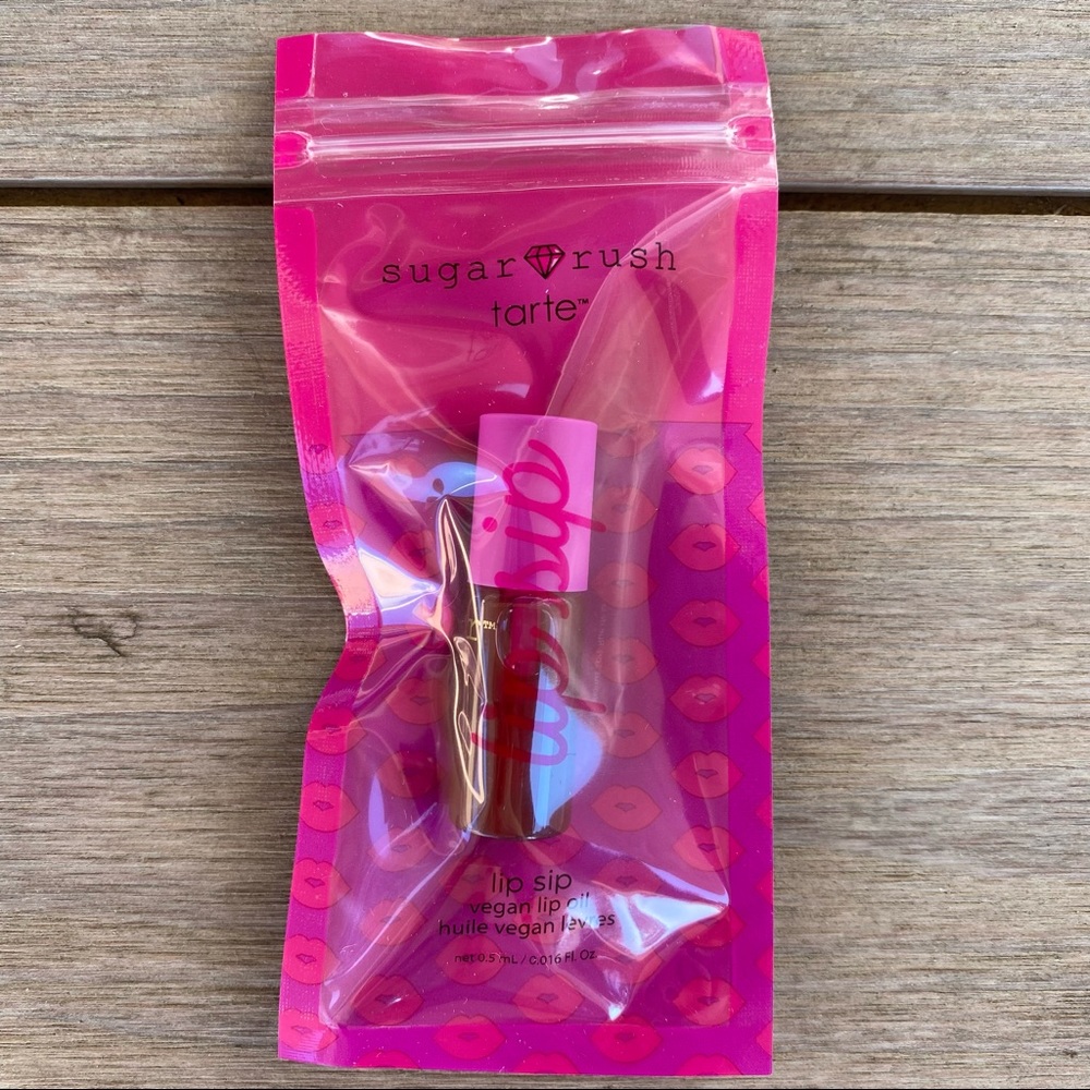 💋5 for $25! Tarte “Lip Sip” Lip Oil